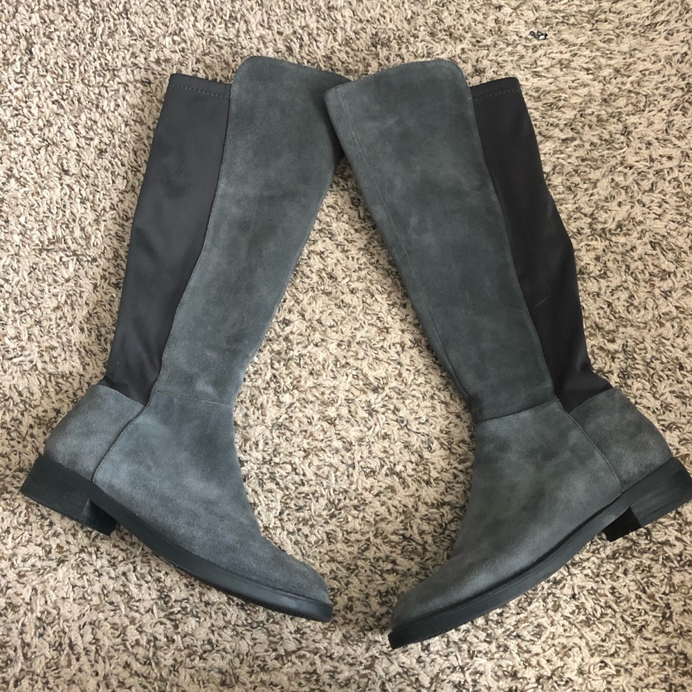 🟡Blondo Gray Suede boots